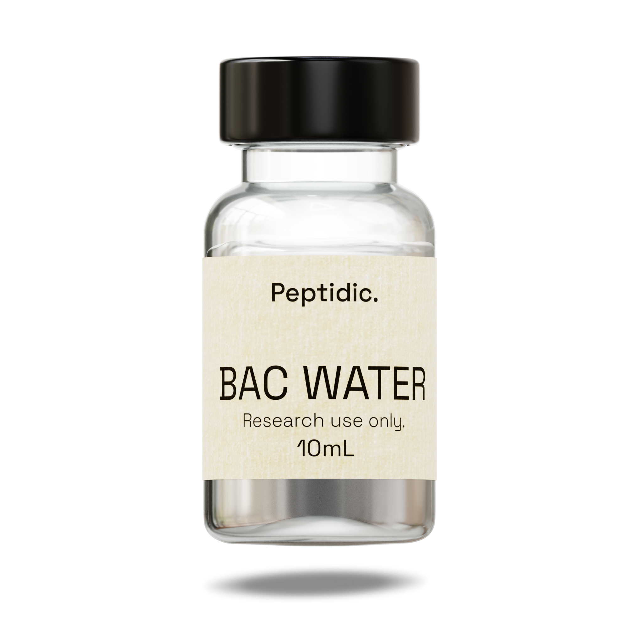 Bac Water – 10ml Certificate